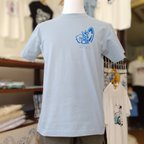 作品半袖Tシャツ　ちょい悪ワンコ　ワンポイント