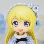 作品ネモフィラのカチューシャ(ねんどろいど) ＊ドール用ヘアアクセサリー＊