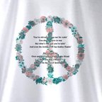 作品PEACE SYMBOL / ホワイトＴシャツ