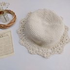 作品handmade_cotton hat 1-2y