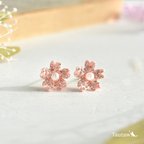 作品春色さくら ピアス イヤリング