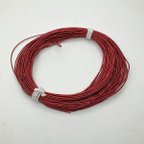 作品フレンチワイヤーハード1.0mm　100ｃｍ　レッド　FWH32-Red1 ビーズ刺繍　ゴールドワーク　アリワーク