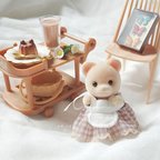 作品﴾ シルバニア𝓑𝓪𝓫𝔂﴿濃厚 な チョコレートケーキ~喫茶店 の プティ･セルヴーズ~