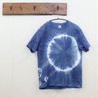 作品藍染絞りTシャツ　No.R012（１着限定）