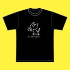 作品ねこパンチ＊Tシャツ＊黒