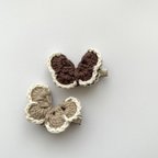 作品bi-color papillon  ‎hair clip 〈2set〉