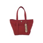 作品帆布mini tote bag red