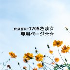 作品mayu-1705様　専用ページ