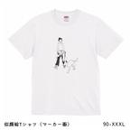 作品【似顔絵・イラスト】Tシャツ制作　（マーカー画）