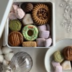 作品クリスマスクッキー缶〈ご予約12月19〜21発送〉