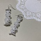 作品＊リボンのピアス＊