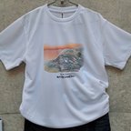 作品手描き風景スケッチTシャツ（能登千枚田・暮景）