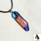 作品Dichroic glass pendant ダイクロガラスのペンダント（KL00008）