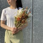 作品【再入荷ドライブーケ】中サイズ！結婚式・前撮り・プレゼント