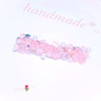 作品No.3 桜シリーズ ❁⃘*.ﾟ 桜バレッタ、ヘアクリップ