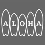 作品aloha hawaii ハワイ　アロハなステッカー　3M キャンプ