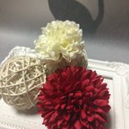 作品花飾り＊ヘアーアクセサリー