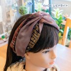 作品7色☆アシンメトリー＊クロスターバン ヘアバンド