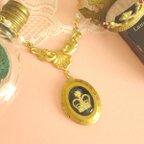 作品♡Vintage Crown Cabochon Locketpendant♡