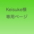 作品Keisuke様専用ページ