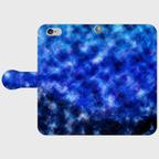 作品宇宙 銀河 星 夜空 流れ星 手帳型スマホケース ギャラクシー03 iPhone Android