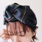 作品《SALE》カレッジカラーストライプ6wayヘアバンド