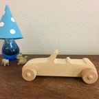 作品送料込み♪木のぬくもり おもちゃの車【オープンカー】