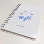 作品飛行機 A6ノート ホワイト