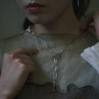 作品3Way Mantel Chain Necklace(金属アレルギー対応）