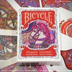 作品Bicycle Elegant Carousel Playing Cards 【Scarlet Edition (赤)】