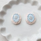 作品little no.8 ビーズ刺繍ピアス・イヤリング