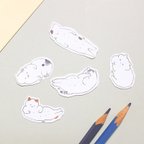 作品おおあくび　猫のレターセット