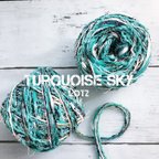 作品☆Turquoise Sky-lot3☆引き揃え糸