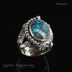 作品【オーダーメイド品】エジプシャンターコイズ リング / Egyptian Turquoise