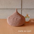 作品コットンどんぐり帽子♡ （cafe au lait）