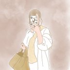 作品chocoのイラスト　イラスト/イラストオーダー/似顔絵/家族写真/カップルフォト/線画