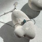 作品【アレルギー対応】Blue&Green apatite bracelet C