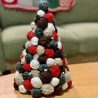 作品毛糸玉ツリー＊Knit ball tree