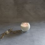 作品「Petit lumière  / Lavender & Eucalyptus」 Scented candle 《受注制作》