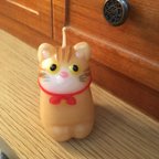 作品茶トラねこ キャンドル