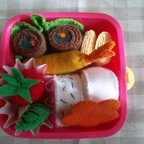 作品フェルトのお弁当