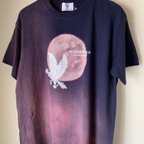 作品SHAREMYWORLD シェアマイワールド organic cotton Tee navy gradation オーガニックコットン 半袖 Tシャツ【ネイビー グラデーションL】