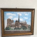 作品フランスのノートルダム大聖堂
