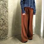 作品Vintage Cloth 2tuck Wide Flare Pants [ 一点物 ]