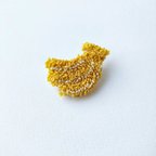 作品そんなバナナブローチ　パンチニードル刺繍　ミニサイズ