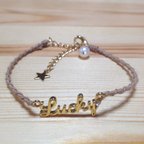 作品Ｌucky bracelet