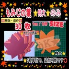 作品❑特大のみ30 枚【もみじの葉】⭐5枚単位で数量追加可能⭕❏保育士壁面飾り知育教材製作キット保育園幼稚園❇️送料込み❇️