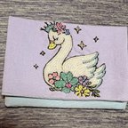 作品ビーズ刺繍 ポケットティッシュケース