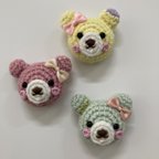 作品【ライラック】あみぐるみ🐻マグネット(大)