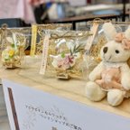 作品【１個】フルーツ野うさぎ〜フルーツの香り〜 ✿ アロマ ✿ ボタニカル ✿ ワックス ✿ フラワー雑貨